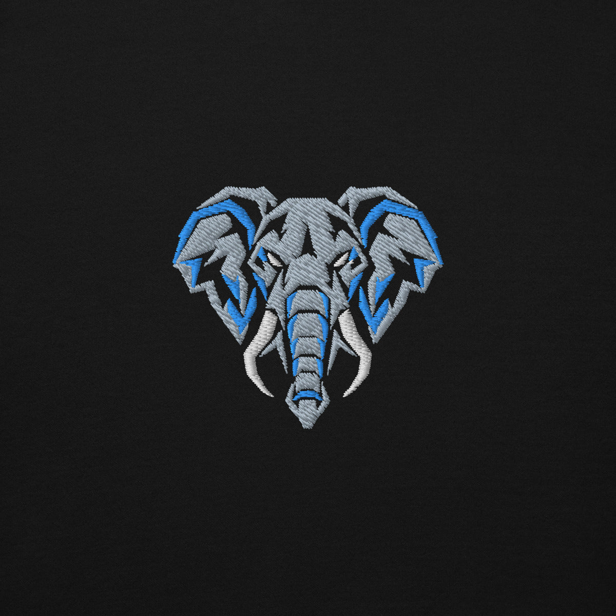 Coventry City Inspired Geometric Elephant Football Hoodie