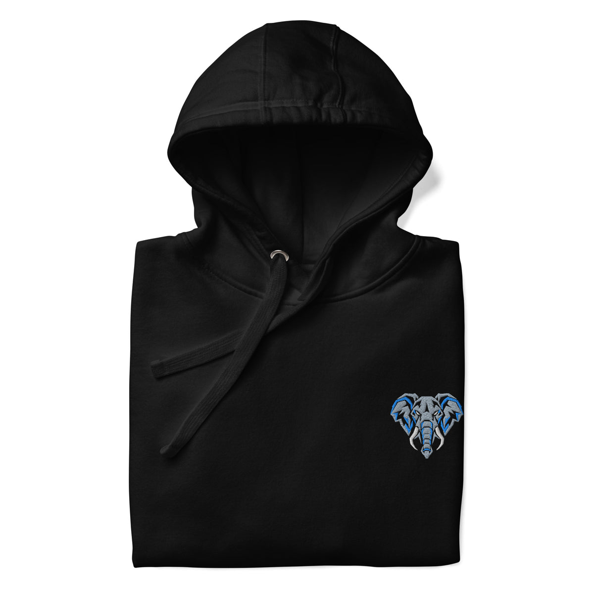 Coventry City Inspired Geometric Elephant Football Hoodie
