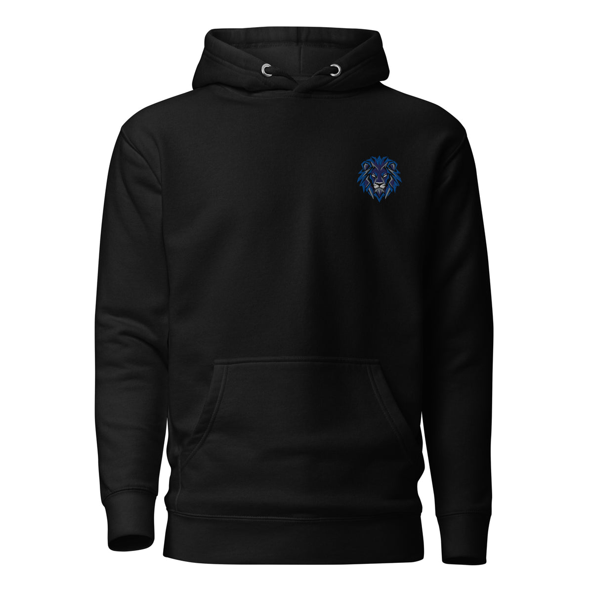 Chelsea Inspired Geometric Lion Football Hoodie