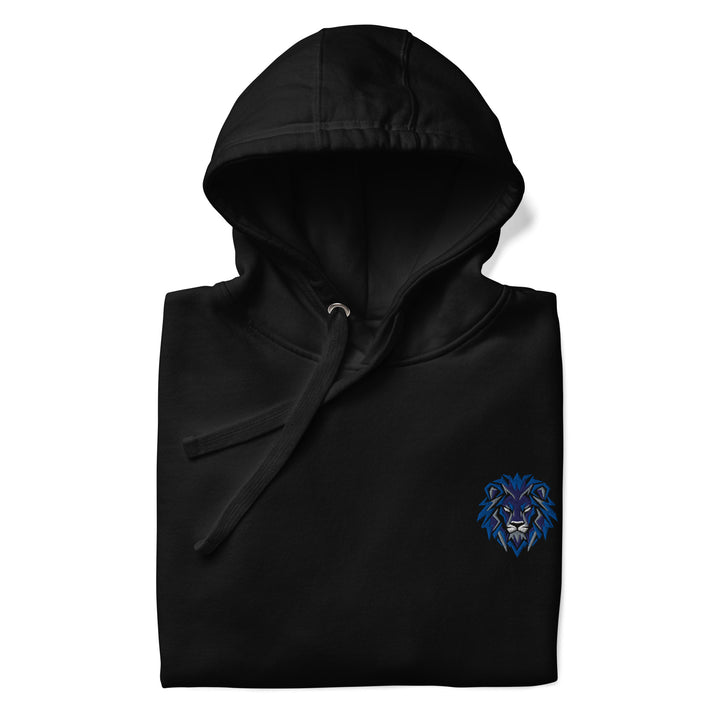 Chelsea Inspired Geometric Lion Football Hoodie
