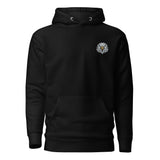 Crystal Palace Inspired Geometric Eagle Football Hoodie