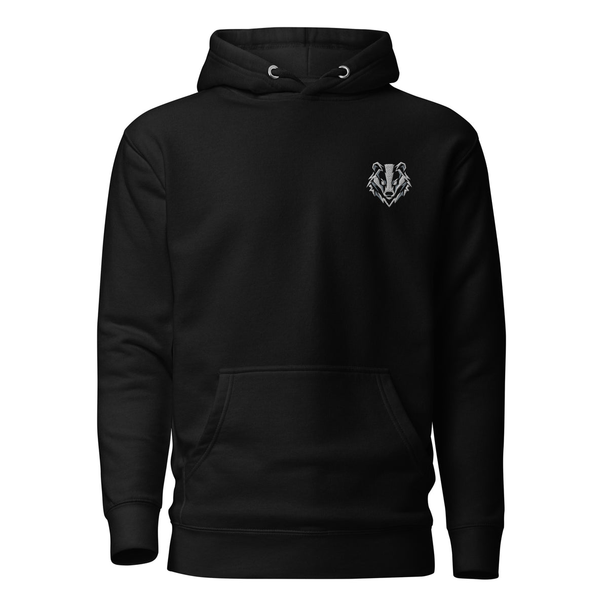 Fulham Inspired Geometric Badger Football Hoodie