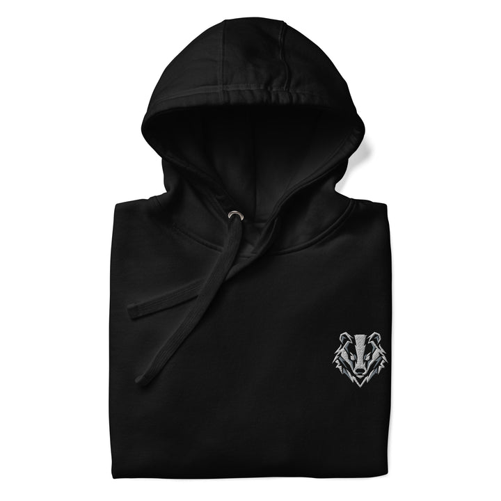 Fulham Inspired Geometric Badger Football Hoodie