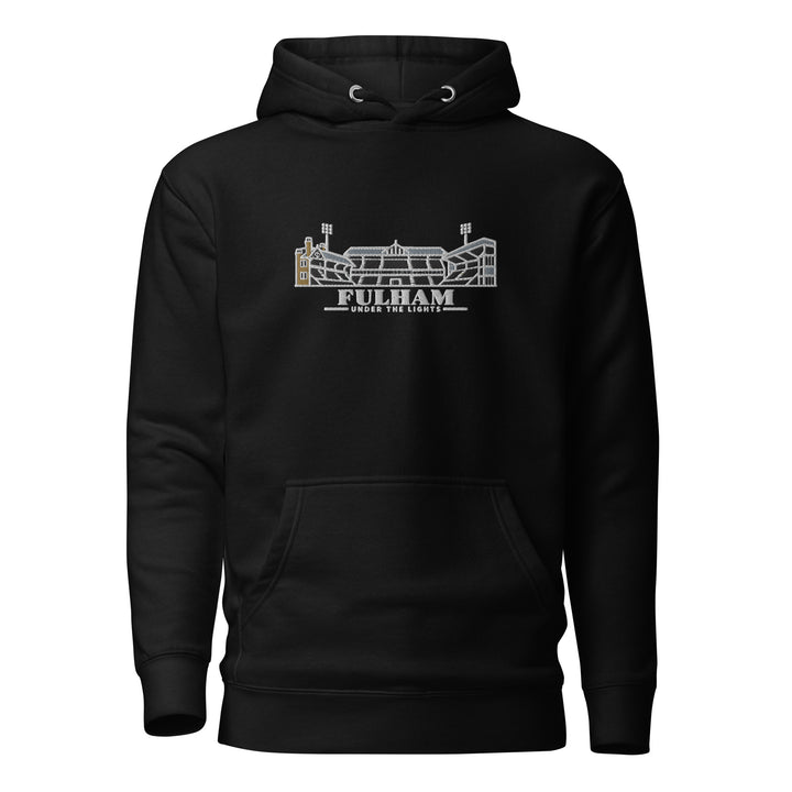 Fulham Inspired Under The Lights Embroidered Football Hoodie