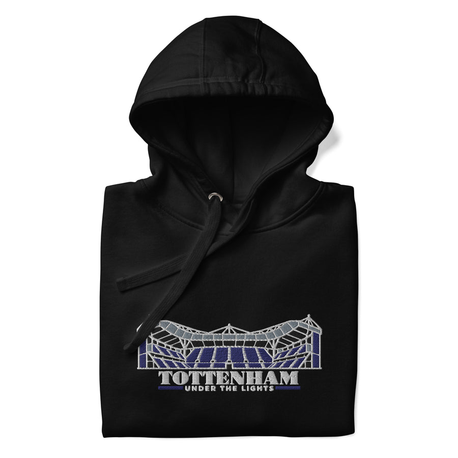 Tottenham Hotspur Inspired Under The Lights Embroidered Football Hoodie
