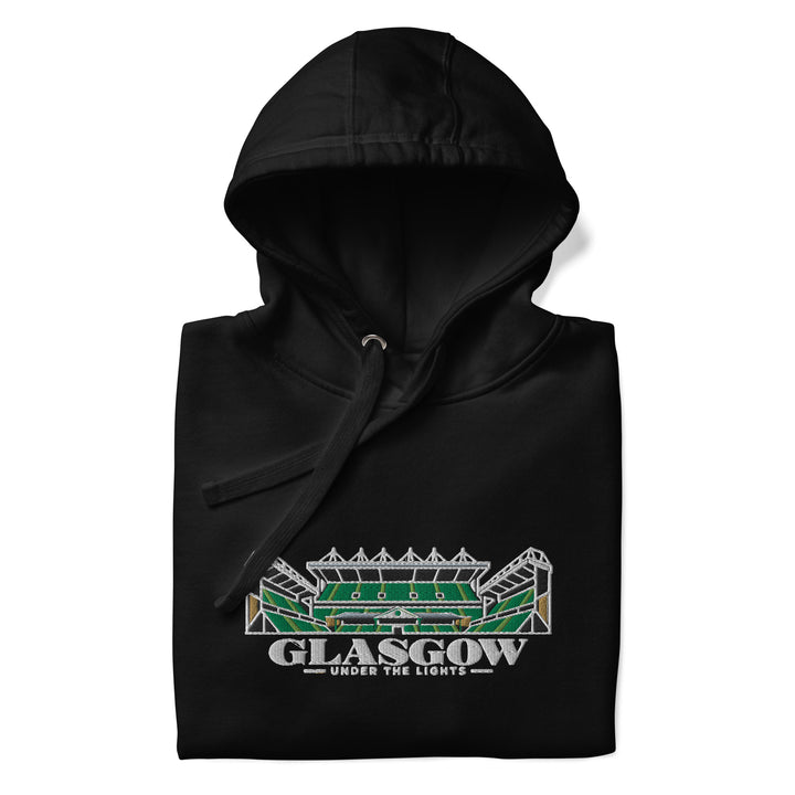 Celtic Inspired Under The Lights Embroidered Football Hoodie