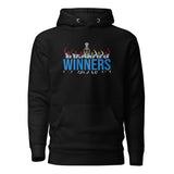 Aston Villa Inspired European Cup Champions Hoodie, black front view