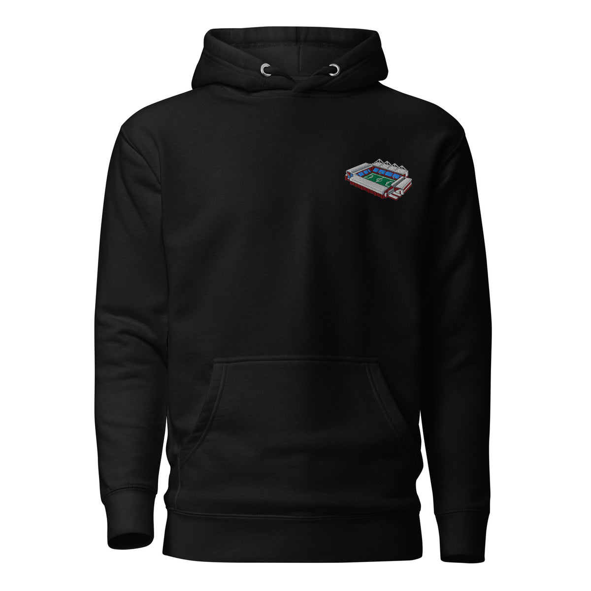 Villa Park Aston Villa Hoodie, black front view