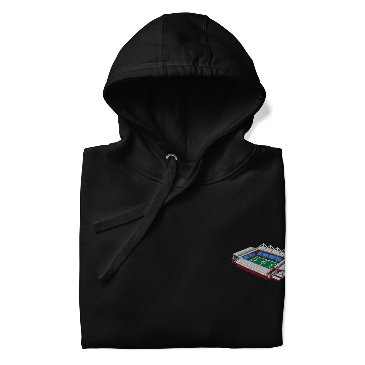 Villa Park Aston Villa Hoodie, black front view