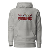 Aston Villa Inspired European Cup Champions Hoodie, grey front view