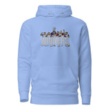 Tottenham Hotspur-inspired carolina blue hoodie with trophy-lift embroidery and WINNERS lettering