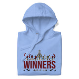Aston Villa Inspired European Cup Champions Hoodie, blue front view