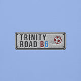 Aston Villa Street Sign Hoodie, blue front view