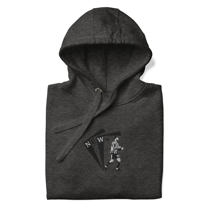 Bruno Guimarães Inspired Newcastle King Embroidered Football Hoodie