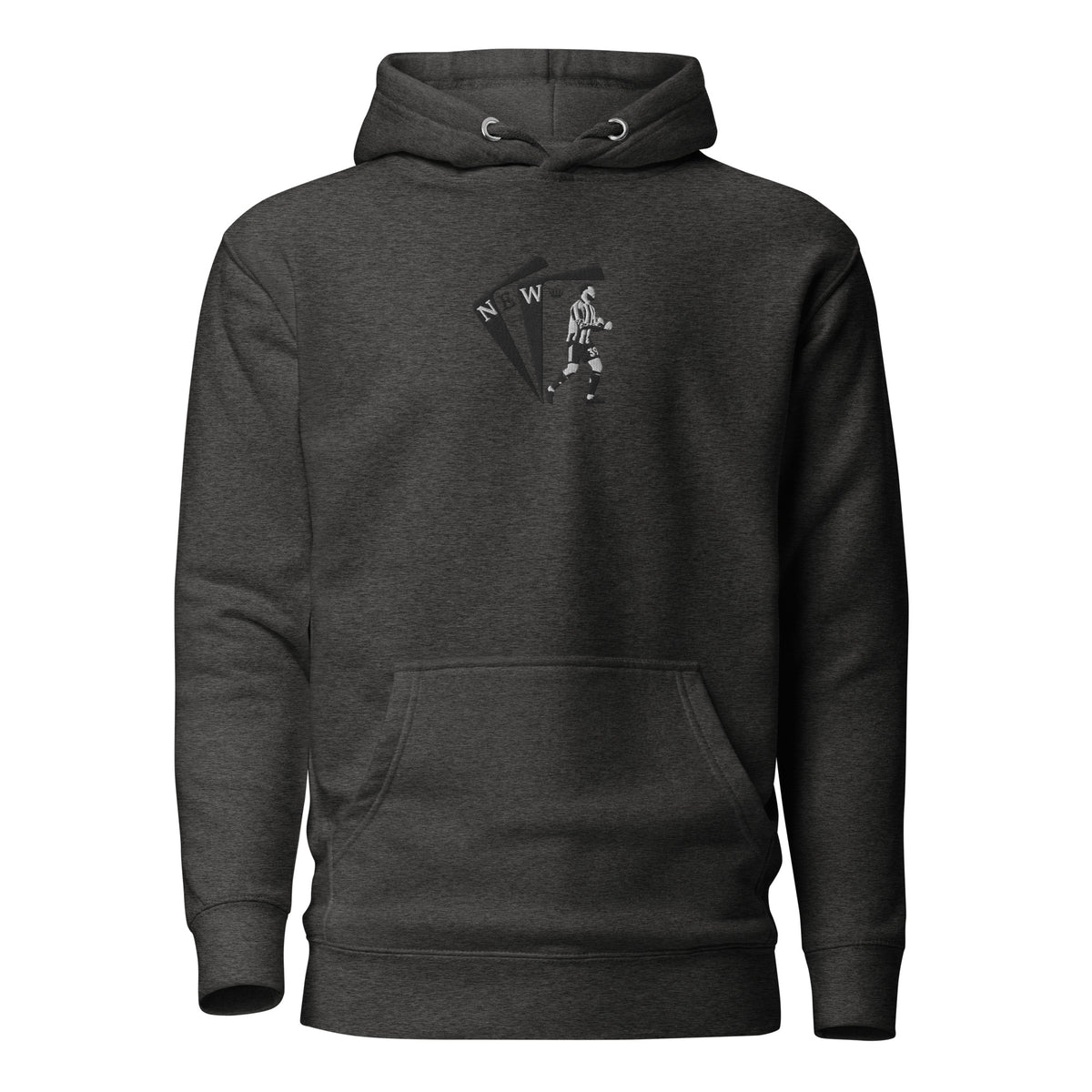 Bruno Guimarães Inspired Newcastle King Embroidered Football Hoodie
