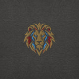 Aston Villa Inspired Geometric Lion Football Hoodie