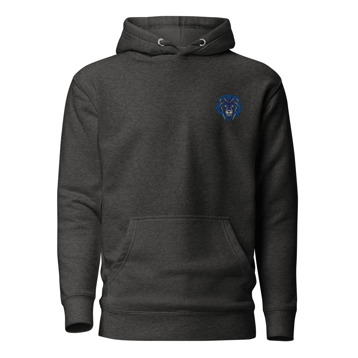 Chelsea Inspired Geometric Lion Football Hoodie
