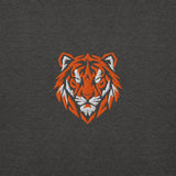 Charcoal heather Hull City inspired geometric tiger football hoodie