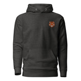 Charcoal heather Hull City inspired geometric tiger football hoodie