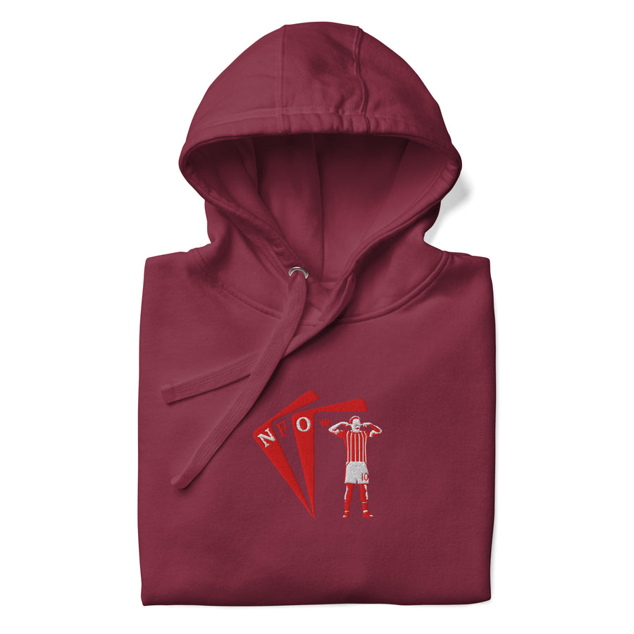 Morgan Gibbs-White Inspired Nottingham Forest King Embroidered Football Hoodie