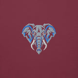 Coventry City Inspired Geometric Elephant Football Hoodie