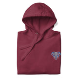 Coventry City Inspired Geometric Elephant Football Hoodie