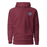 Coventry City Inspired Geometric Elephant Football Hoodie