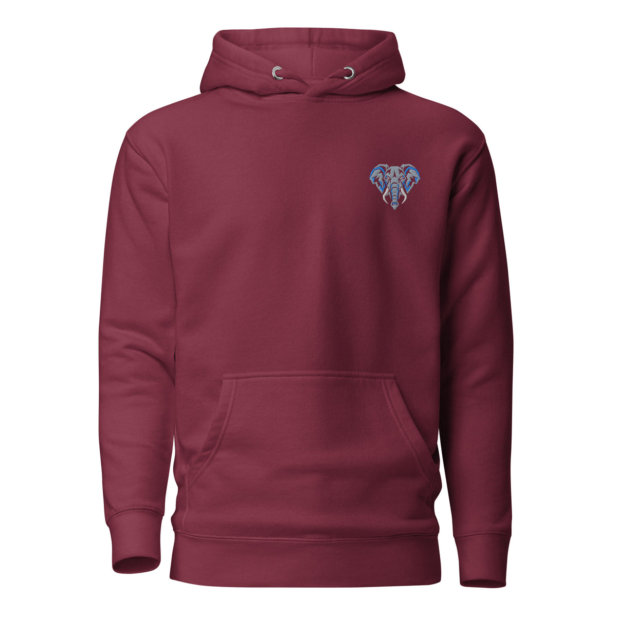 Coventry City Inspired Geometric Elephant Football Hoodie