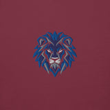 Chelsea Inspired Geometric Lion Football Hoodie