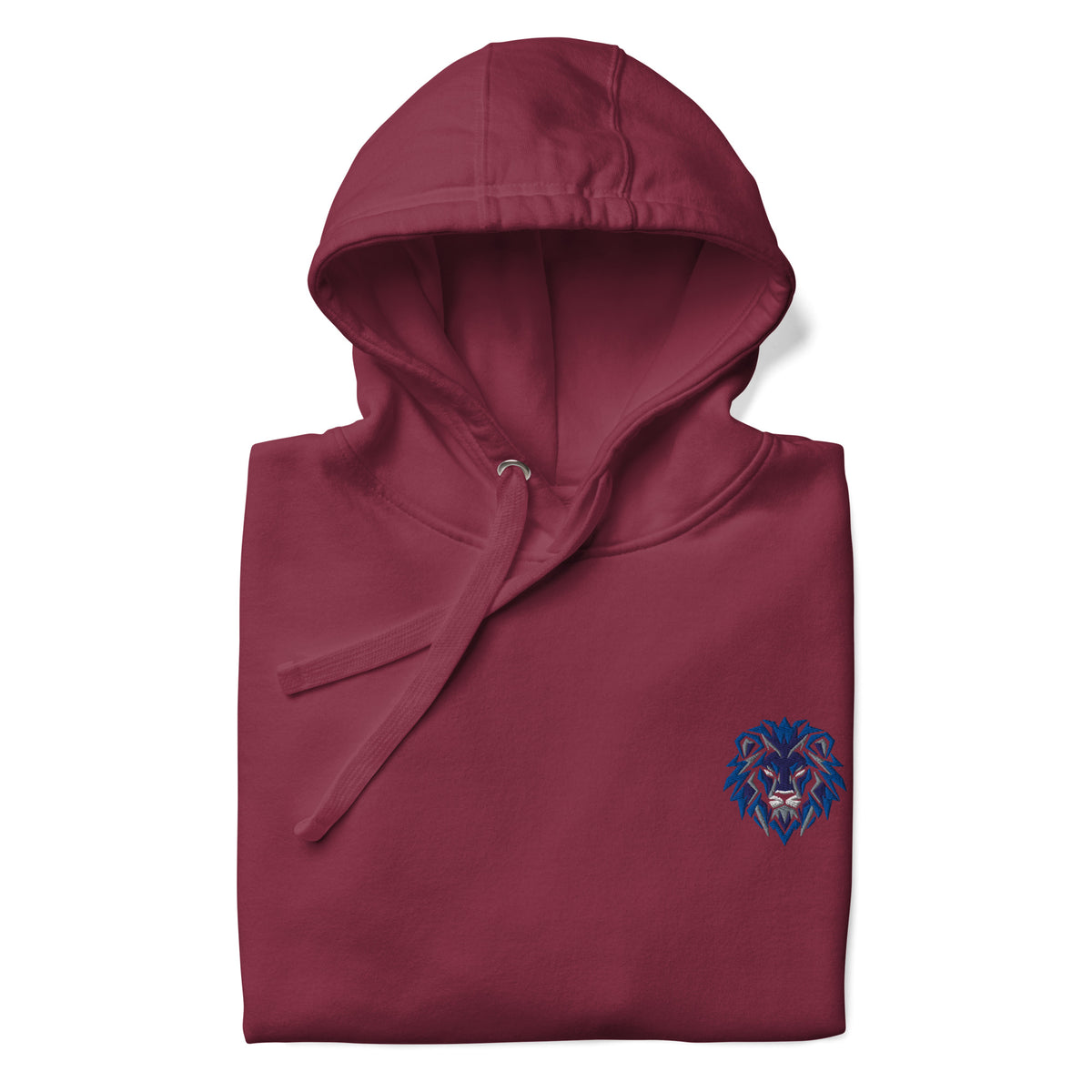 Chelsea Inspired Geometric Lion Football Hoodie
