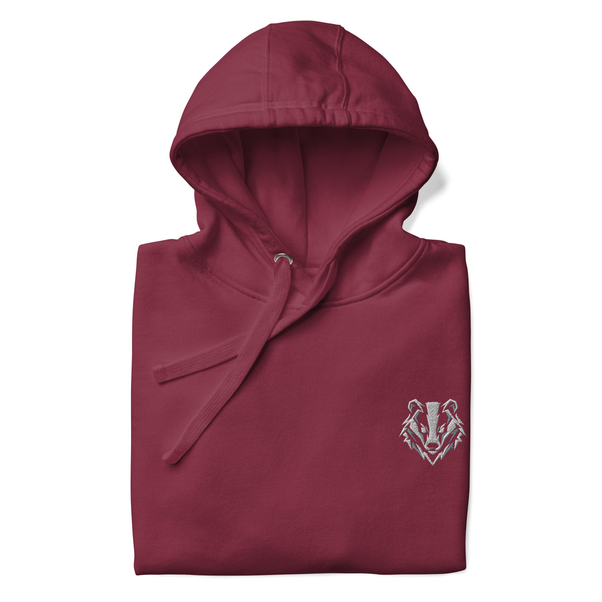 Fulham Inspired Geometric Badger Football Hoodie