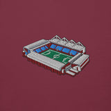 Villa Park Aston Villa Hoodie, maroon front view