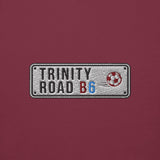 Aston Villa Street Sign Hoodie, maroon front view