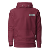 Aston Villa Street Sign Hoodie, maroon front view