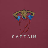 John McGinn Aston Villa Elite Hoodie, maroon front view