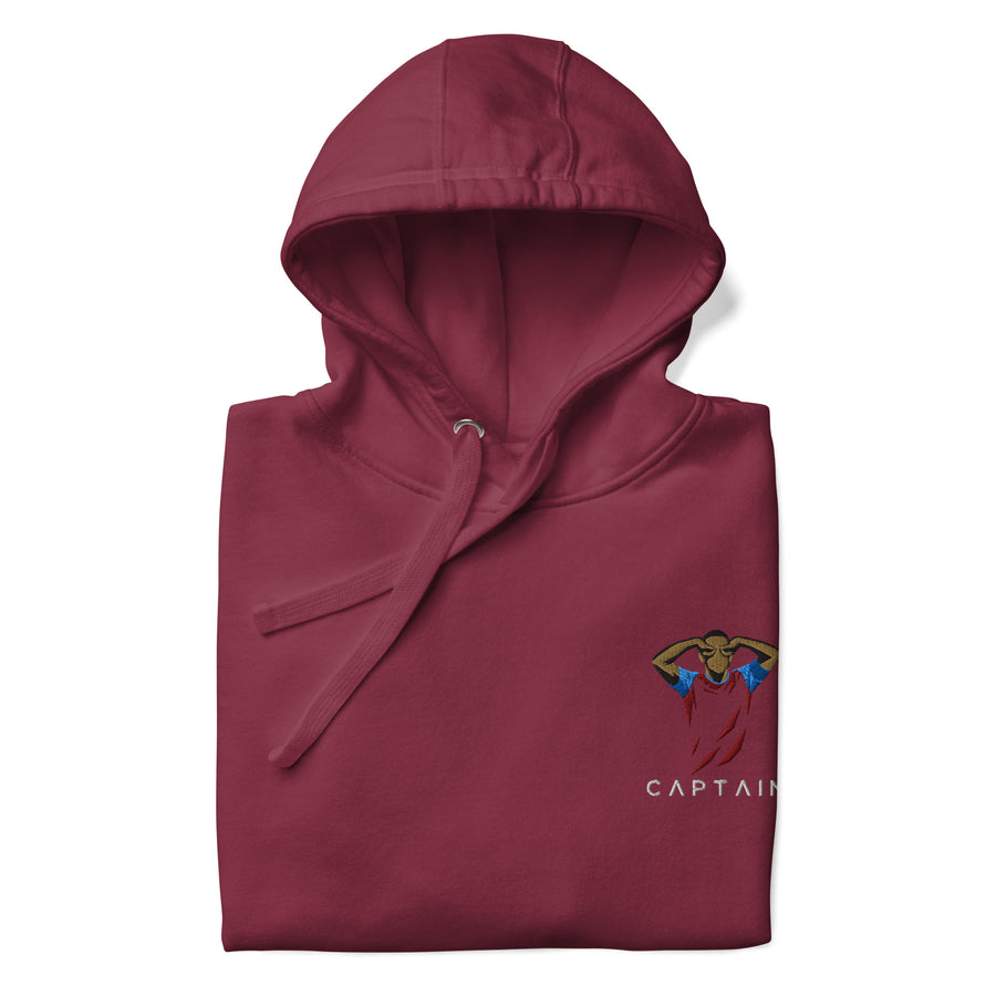 John McGinn Inspired Aston Villa Elite Embroidered Football Hoodie