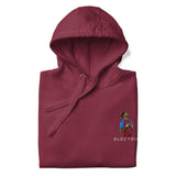 Alejandro Garnacho Aston Villa Elite Hoodie, maroon front view