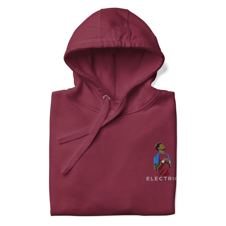 Alejandro Garnacho Inspired Aston Villa Elite Embroidered Football Hoodie