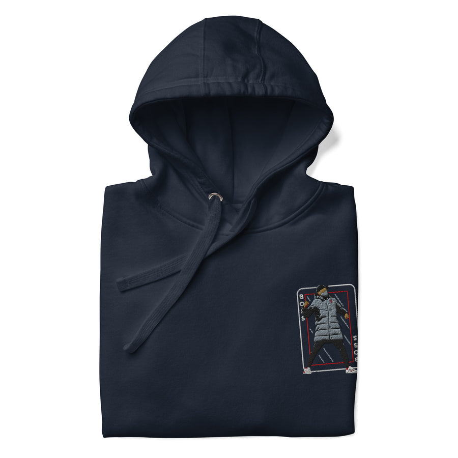 Liverpool Jürgen Klopp Boss Card Embroidered Football Hoodie