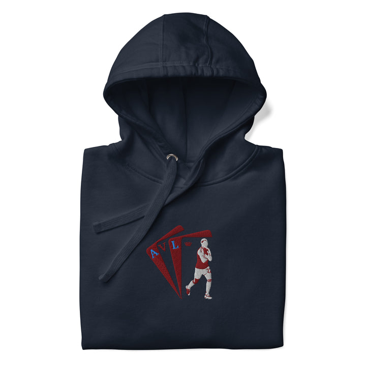 Morgan Rogers Inspired Aston Villa King Embroidered Football Hoodie