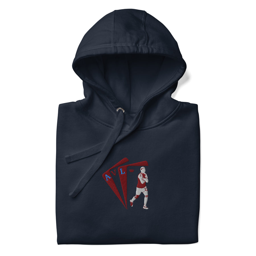 Morgan Rogers Inspired Aston Villa King Embroidered Football Hoodie