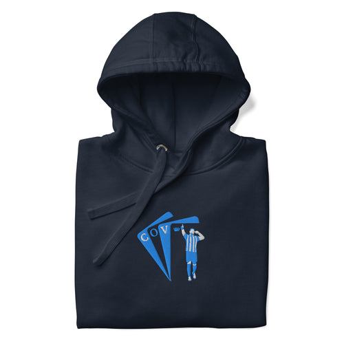 Mustapha Hadji Inspired Coventry King Embroidered Football Hoodie