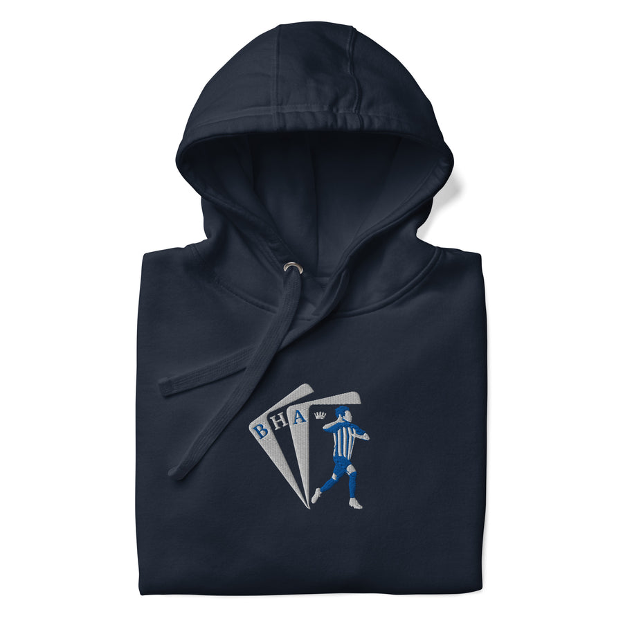Kaoru Mitoma Inspired Brighton King Embroidered Football Hoodie
