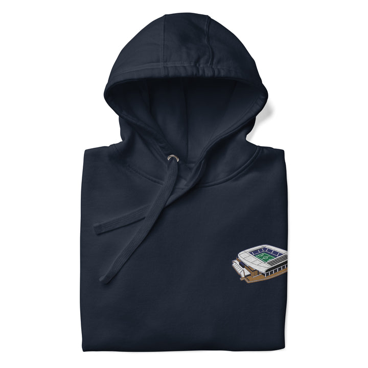 Hill Dickinson Stadium Inspired Everton Embroidered Football Hoodie