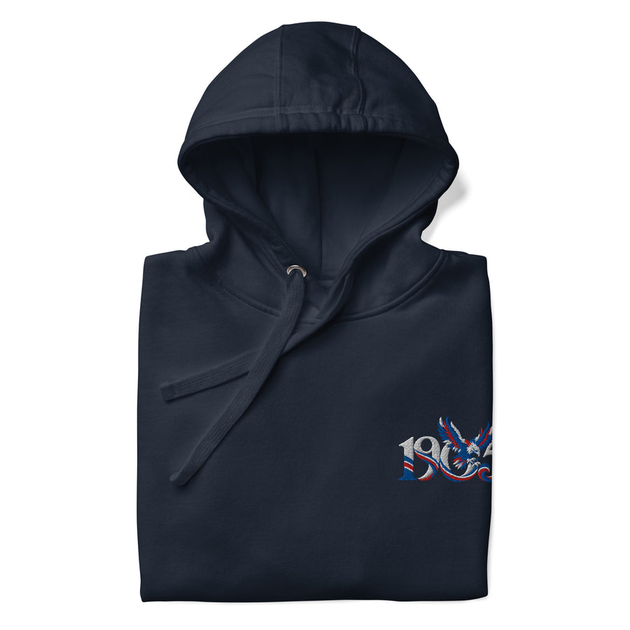 Crystal Palace 1905 Heritage Eagle Embroidered Football Hoodie