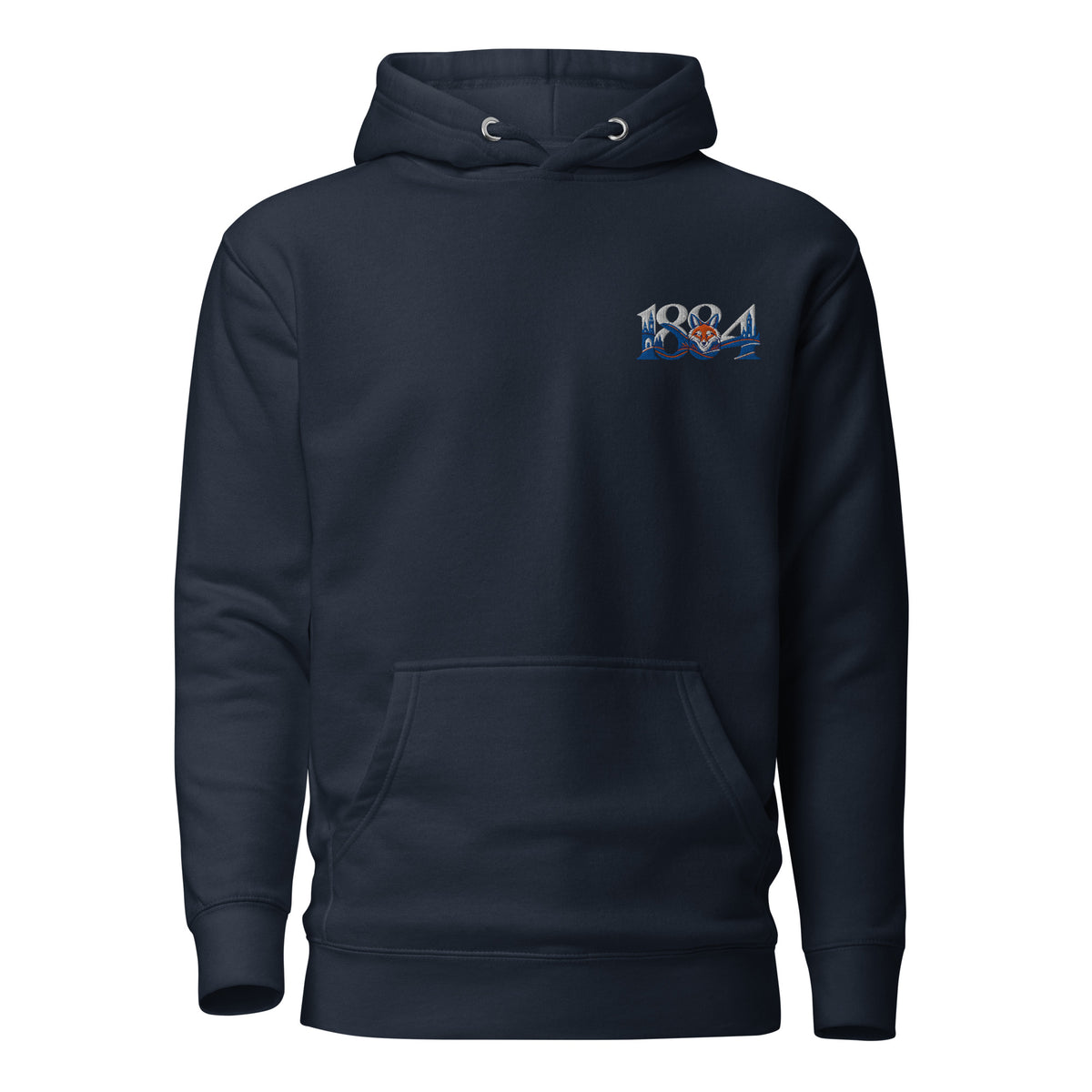 Leicester City 1884 Heritage Fox Embroidered Football Hoodie