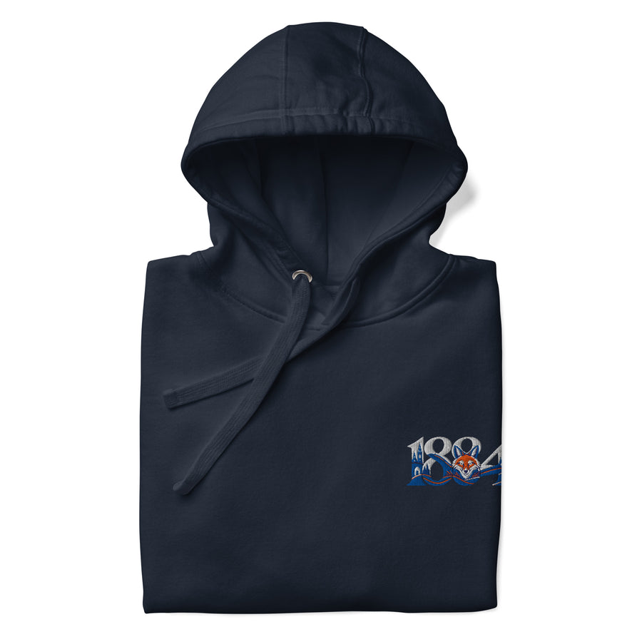 Leicester City 1884 Heritage Fox Embroidered Football Hoodie