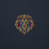 Aston Villa Inspired Geometric Lion Football Hoodie