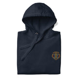 Aston Villa Inspired Geometric Lion Football Hoodie