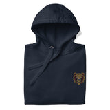 Bournemouth Inspired Geometric Bear Embroidered Football Hoodie